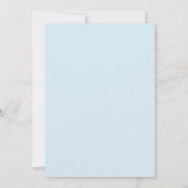 Slate Petal Hochzeit Einladung (Rückseite)