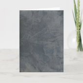 Slate Plaster Blank Gruß Karte (Vorderseite)