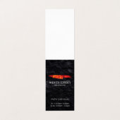 Slate Rock | Feuermesser | FÜHRUNGSKRAFT KOCH Visitenkarten (Außenseite Aufgefaltet)