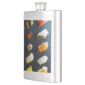 Slate Sip – Modern Sushi Classic Flask Flachmann (Links)
