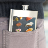 Slate Sip – Modern Sushi Classic Flask Flachmann (Beispiel)