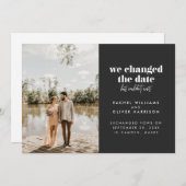 Slate wir haben das Datum geändert, konnten aber n Ankündigung (Vorne/Hinten)