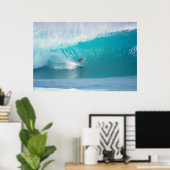 Slater at Pipeline Masters Poster (Heimbüro)