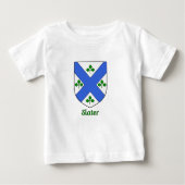 Slater Family Shield Baby T-shirt (Vorderseite)