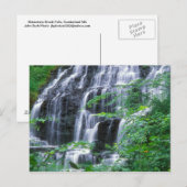 Slatestone Brook Falls Sunderland Postkarte (Vorne/Hinten)