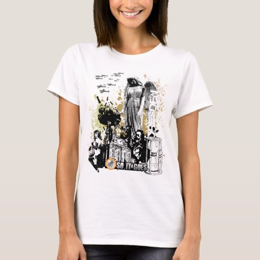 Slaughterhouse Five Vector Art T-Shirt (Vorderseite)