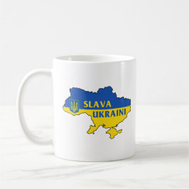 Slava Ukraini а в С У к л а р а ї Kaffeetasse