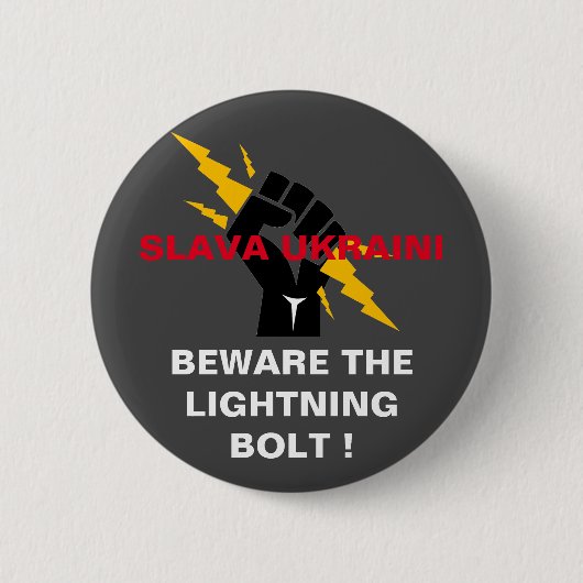 SLAVA UKRAINI BUTTON (Vorderseite)