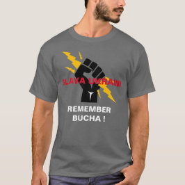 SLAVA UKRAINI ERINNERN AN BUCHA T - Shirt