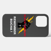 SLAVA UKRAINI ERINNERT AN BUCHA Fall Mate iPhone F Case-Mate iPhone Hülle (Rückseite (Horizontal))
