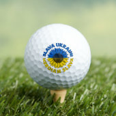 Slava Ukraini Heroiam slava Sonnenblume Ukraine Fl Golfball (Insitu T-Shirt)