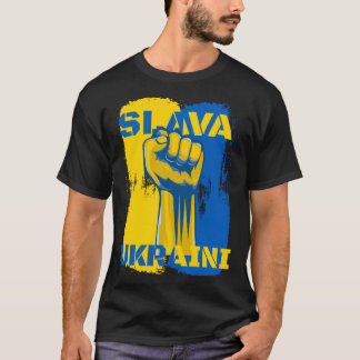 Slava Ukraini - Ruhm an die Ukraine T-Shirt