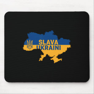 Slava Ukraini Ruhm der Ukraine T-Shirt Unterstütze Mousepad