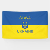 Slava Ukraini Ruhm Ukraine Krieg Friedenssymbol Pa