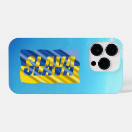 Slava Ukraini Slava Ukraine Ruhm an die Ukraine iPhone 14 Pro Hülle