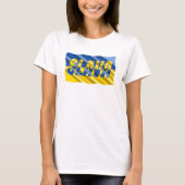 Slava Ukraini Slava Ukraine Ruhm für den Frieden i T-Shirt (Vorderseite)