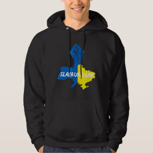 Slava Ukraini Solidarność Hoodie