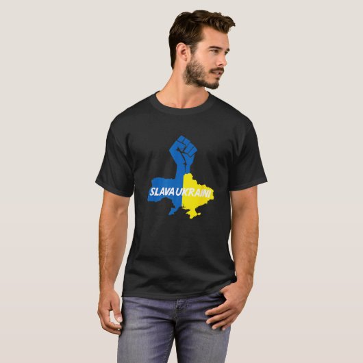 Slava Ukraini Solidarność T-Shirt (Vorne ganz)