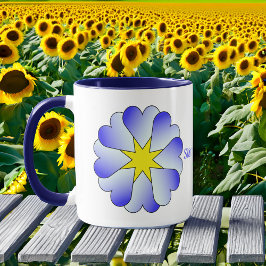 Slava Ukraini Sonnenblume Tasse