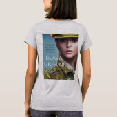 SLAVA UKRAINI T - Shirt (Rückseite)