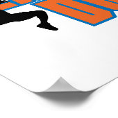 Slave Dunk Basketball Design Poster (Ecke)