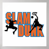 Slave Dunk Basketball Design Poster (Vorne)
