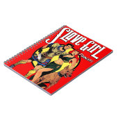 Slave Girl Beautiful Princess Vintage Comicen Notizblock (Linke Seite)