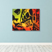 Slave to Rhythm Wrapped Canvas Leinwanddruck (Insitu (Holzboden))