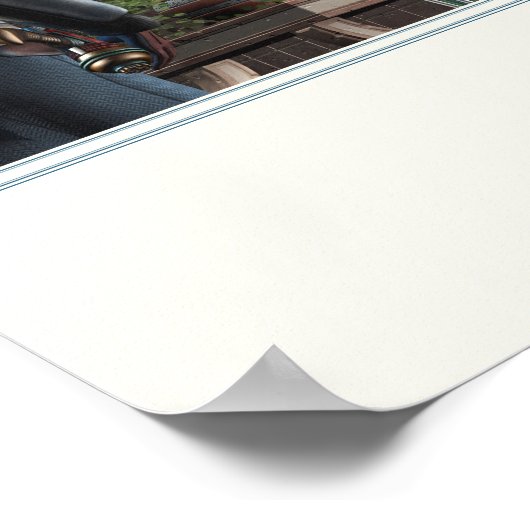 Slaves of the Switchboard of Doom (30x20") Poster (Ecke)