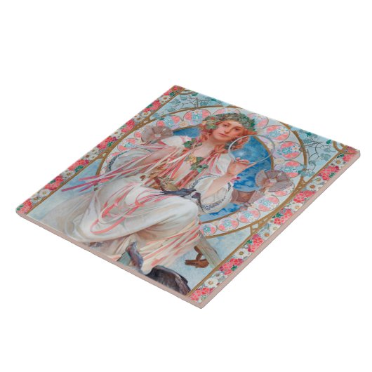 Slavia, Mucha Fliese (Seite)