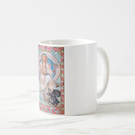 Slavia, Mucha Kaffeetasse (VorderseiteRechts)