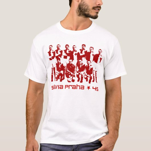 Slavia Prag T-Shirt (Vorderseite)