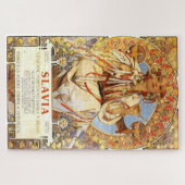 Slavia von Alphonse Mucha Puzzle (Horizontal)