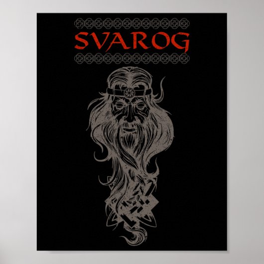 Slavic Celestial Being Craftsmanship Pagan Slavs P Poster (Vorne)