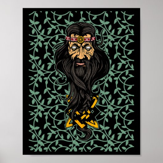 Slavic Celestial Being Craftsmanship Pagan Slavs P Poster (Vorne)