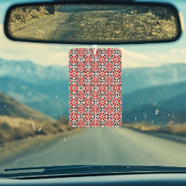 Slavic Ethnic Embroidery, Balkan Traditional Autolufterfrischer