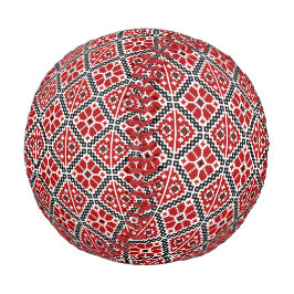 Slavic Ethnic Embroidery, Balkan Traditional Baseball