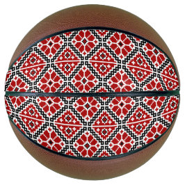 Slavic Ethnic Embroidery, Balkan Traditional Basketball