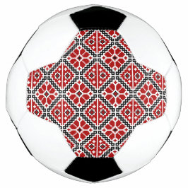 Slavic Ethnic Embroidery, Balkan Traditional Fußball