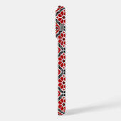 Slavic Ethnic Embroidery, Balkan Traditional iPhone Hülle (Linke Seite)