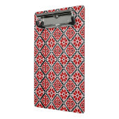 Slavic Ethnic Embroidery, Balkan Traditional Mini Klemmbrett (Gewinkelt2)