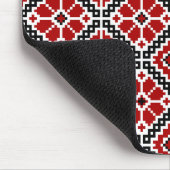 Slavic Ethnic Embroidery, Balkan Traditional Mousepad (Ecke)