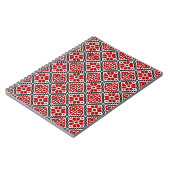 Slavic Ethnic Embroidery, Balkan Traditional Notizblock (Linke Seite)