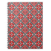 Slavic Ethnic Embroidery, Balkan Traditional Notizblock (Vorderseite)