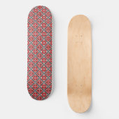 Slavic Ethnic Embroidery, Balkan Traditional Skateboard (Vorderseite)