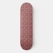 Slavic Ethnic Embroidery, Balkan Traditional Skateboard (Vorderseite)