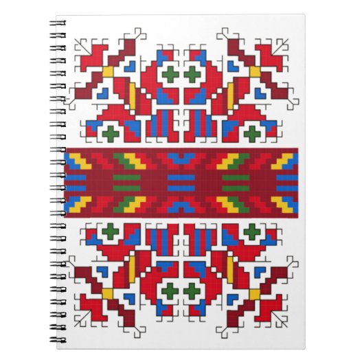 SLAVIC FOLK MOTIF SAMOKOV, BULGARIEN NOTIZBLOCK (Vorderseite)