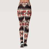 Slavic Folklore Pattern Leggings (Rückseite)