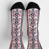 Slavic Folklore Pattern Socken (Oben)