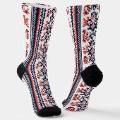 Slavic Folklore Pattern Socken (Gewinkelt)